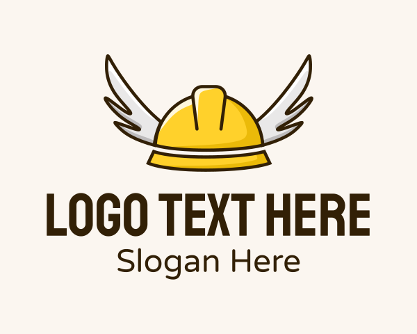 Safety Helmet logo example 1