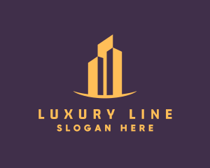 Luxury Hotel Tower logo design