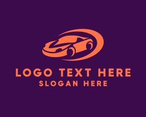 Simple Car Automotive logo
