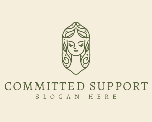 Organic Beauty Spa logo design