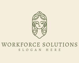 Organic Beauty Spa logo design