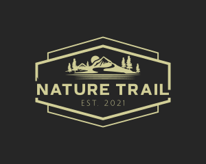 Mountain Hiking Gear logo design