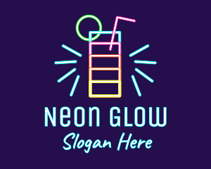 Neon Liquor Sign  logo