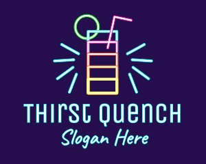 Neon Liquor Sign  logo