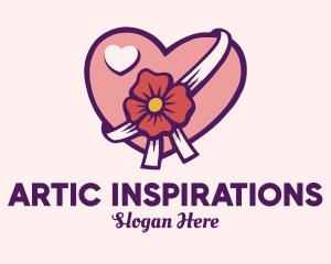 Heart Valentine Gift  logo design