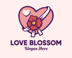 Heart Valentine Gift  logo design