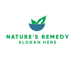 Natural Medicine Pharmacy logo design