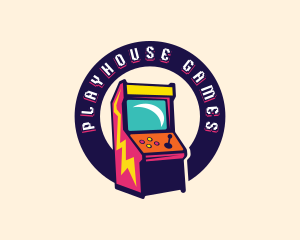 Arcade Gaming Retro logo design