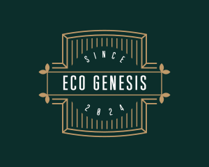 Eco Organic Boutique logo design