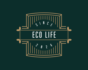 Eco Organic Boutique logo design