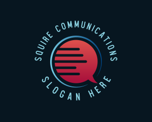 Social Chat Forum logo design