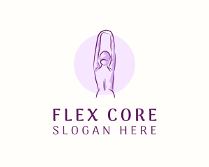 Stretching Woman Fitness logo