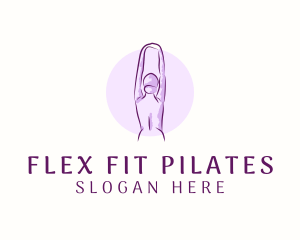 Stretching Woman Fitness logo