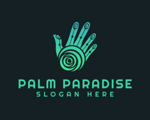 Palm Hand Massage  logo