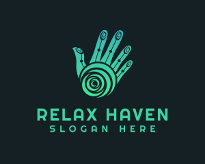 Palm Hand Massage  logo