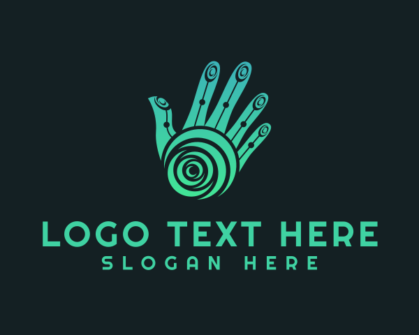 Finger logo example 2