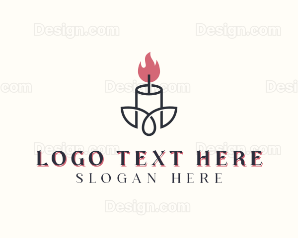 Scented Candle Decor Logo