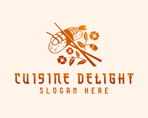 Sushi Culinary Restaurant logo design