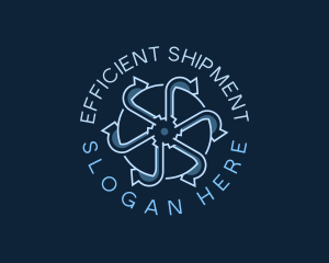 Arrow Delivery Logistics logo design