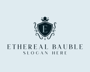 Luxury Royal Shield logo design