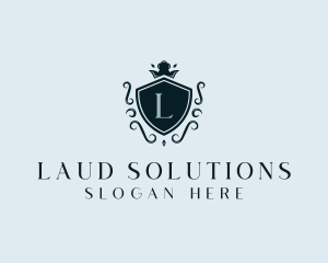 Luxury Royal Shield logo design