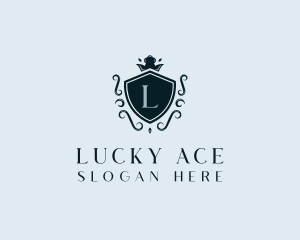 Luxury Royal Shield logo design