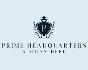 Luxury Royal Shield logo design