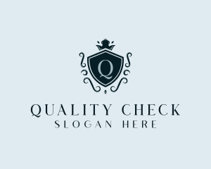 Luxury Royal Shield logo design