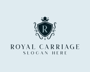 Luxury Royal Shield logo design