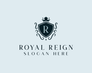 Luxury Royal Shield logo design