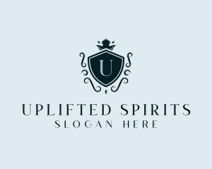 Luxury Royal Shield logo design