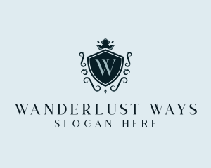 Luxury Royal Shield logo design