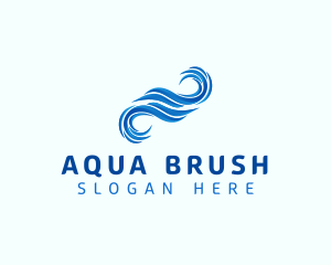 Ocean Water Wave logo design