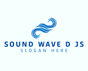 Ocean Water Wave logo design