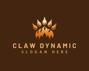 Mountain Adventure Claw logo