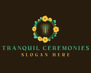 Flower Wreath Bouquet logo