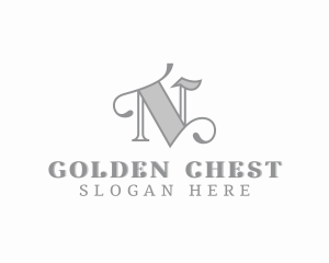 Fashion Styling Boutique Letter N Logo