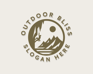 Survival Mountain Climbing logo design