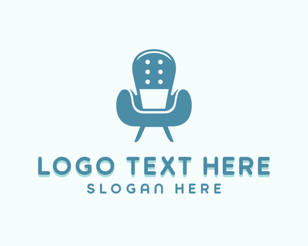 Upholsterer logo example 2