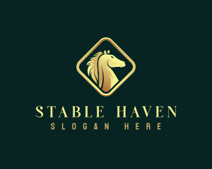 Deluxe Horse Equestrian logo