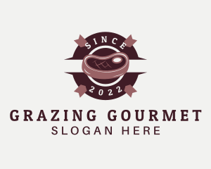 Pork Meat Restaurant  logo design