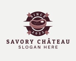 Pork Meat Restaurant  logo design