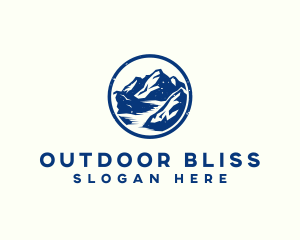 Rocky Mountain Hiking logo design