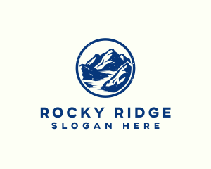 Rocky Mountain Hiking logo design