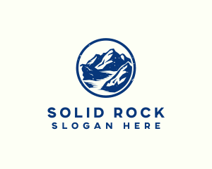 Rocky Mountain Hiking logo design