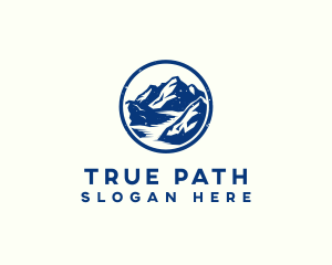 Rocky Mountain Hiking logo design