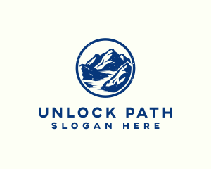 Rocky Mountain Hiking logo design