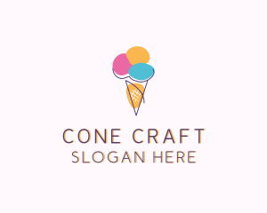 Ice Cream Sweet Dessert logo