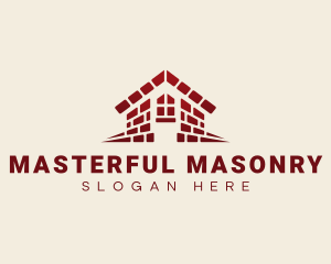 Paving Masonry Construction logo design