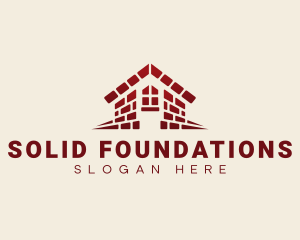 Paving Masonry Construction logo design